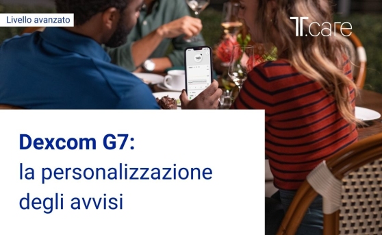 Dexcom G7: la personalizzazione degli avvisi