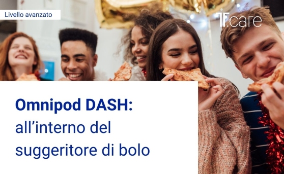 Omnipod DASH: all'interno del suggeritore di bolo